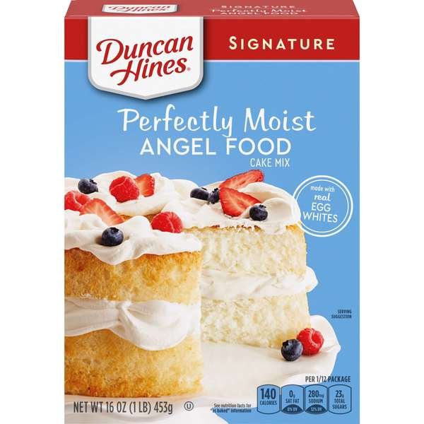 Duncan Hines Sign Angel Food Cake Mix 16 oz., PK12, Duncan Hines, Mfr#: 4420941900